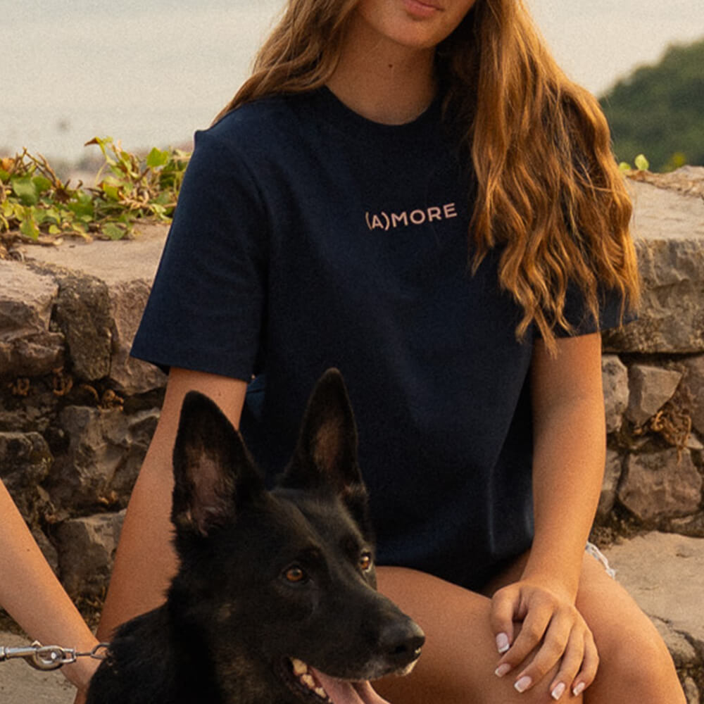 (A)MORE / NIJE PREŠA, LAGANO • Boyfriend Fit Women’s T-Shirt