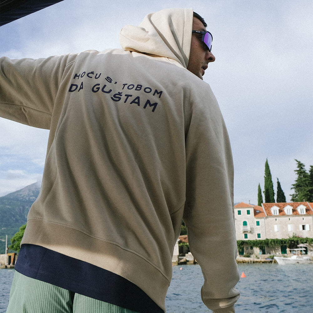 KENOVA? / HOĆU S’ TOBOM DA GUŠTAM • Men’s Zip Hoodie