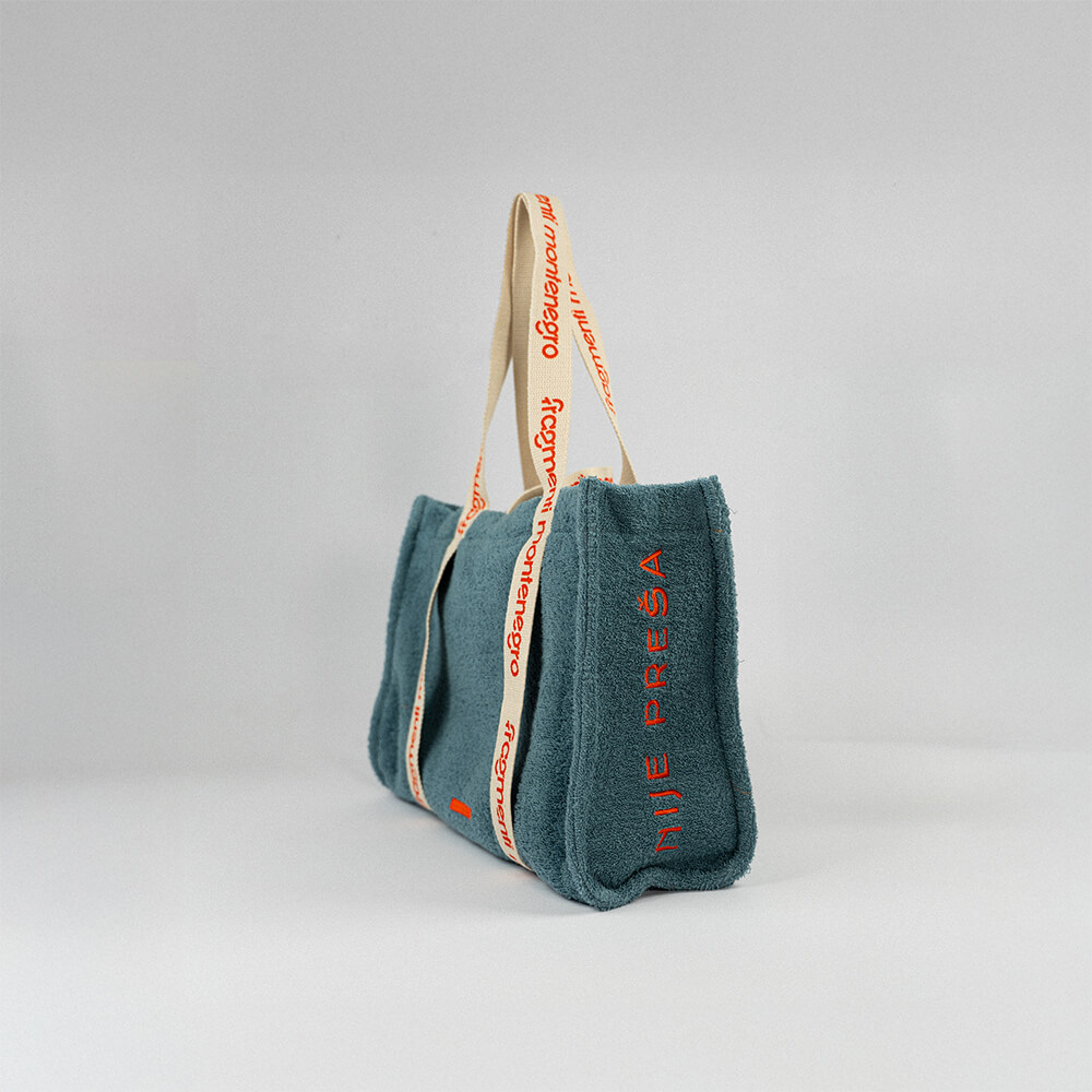 (A)MORE & MORE / LAGANO,NIJE PREŠA • Torba za Plažu od Frotira