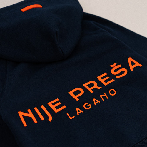 NIJE PREŠA, LAGANO • Dječiji Zip Duks sa Kapuljačom