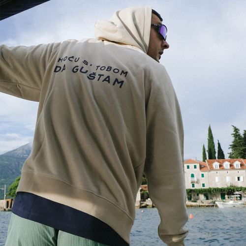 KENOVA? / HOĆU S’ TOBOM DA GUŠTAM • Men’s Zip Hoodie