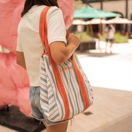 BORSA ZA GUŠT / (A)MORE • Beach Bag + Pouch Set